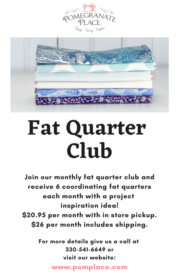 Fat quarter Club