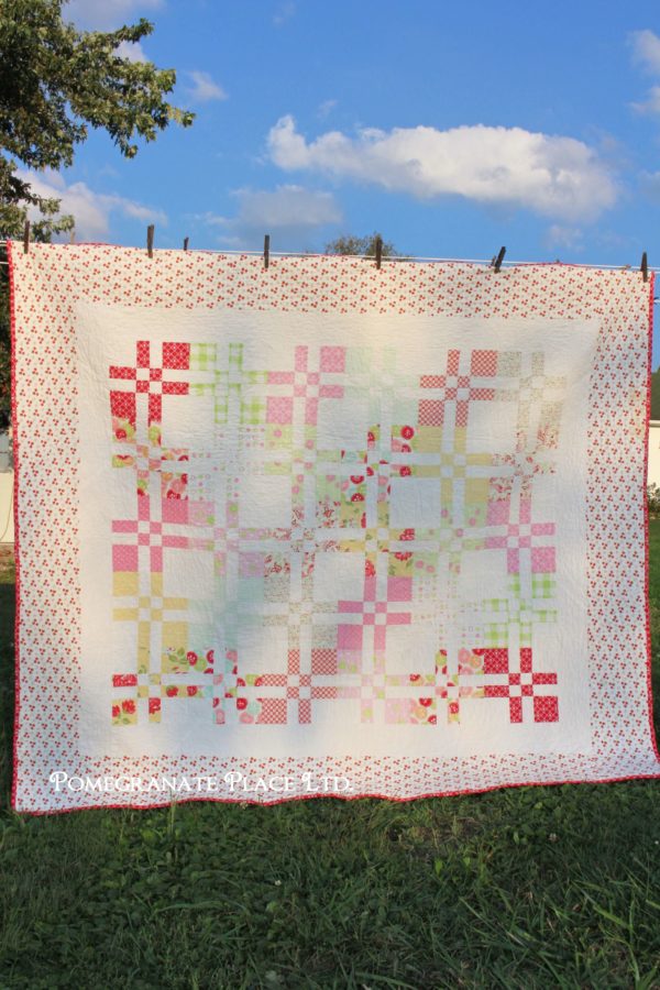 Disappearing 4 Patch Quilt
