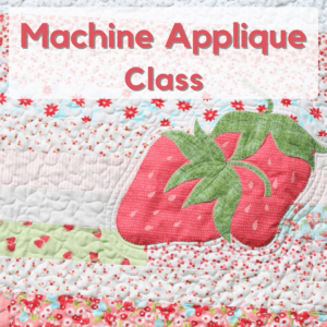 Machine Applique Class